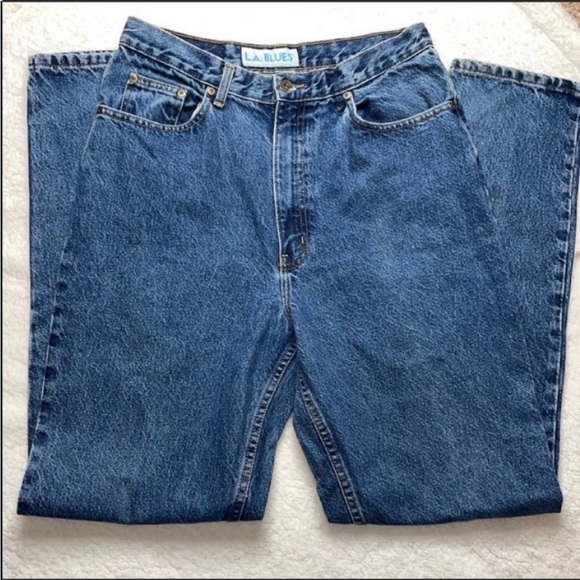 L.A Blues Jeans Denim Mom Jeans High Rise Vintage 
Size 10 Classic Rare Y2k - Picture 7 of 9